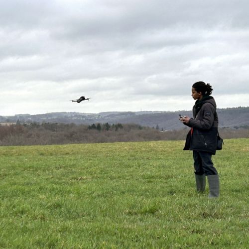 Li Bia Moment (c) Mission en Famenne, Thomas pilote drone * Photo MAD