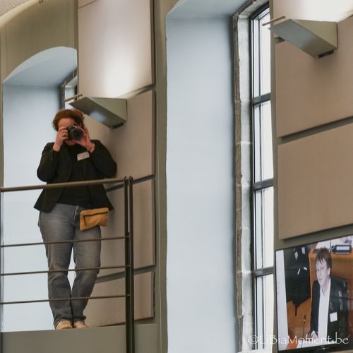Li Bia Moment (c) Captation au Parlement de Wallonie, 2025 * Photo JD
